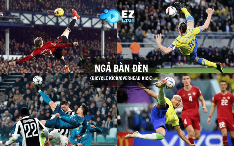 Thuật ngữ bóng đá - Ngả bàn đèn
