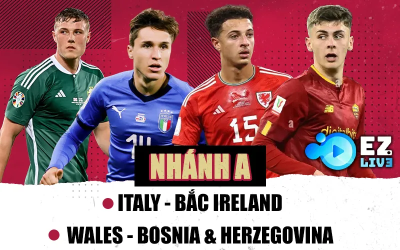 Bốc thăm play off World Cup 2026 nhánh A