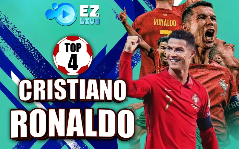 Ronaldo xếp vị trí thứ 4 trong danh sách cầu thủ vĩ đại nhất thế giới