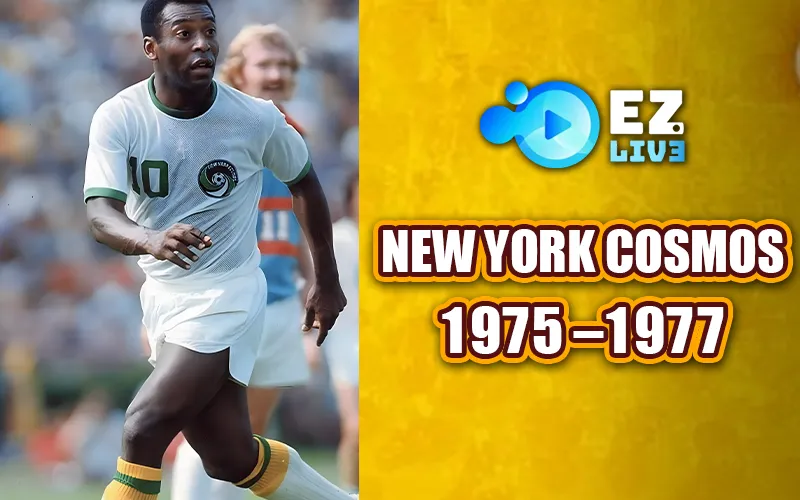 Pele trong màu áo New York Cosmos