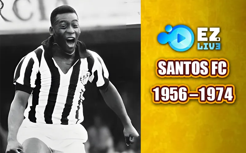 Pele trong màu áo Santos FC