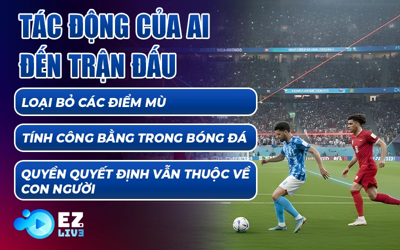Tác động của AI đến trận đấu