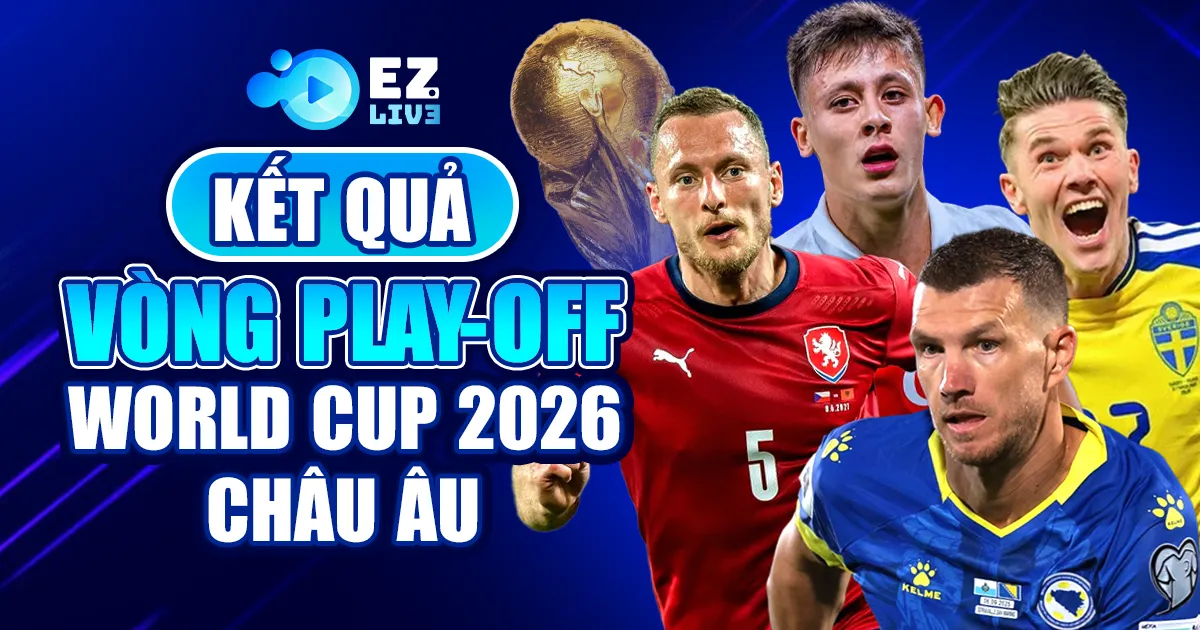 vòng play-off world cup 2026 châu âu